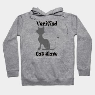 Verified Cat Slave Blue Checkmark Hoodie